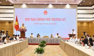 Họp báo Chính phủ thường kỳ tháng 4