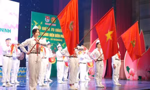 Tô thắm truyền thống vẻ vang của Đội TNTP Hồ Chí Minh