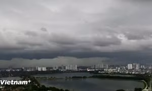 Các khu vực trên cả nước có mưa về đêm, Nam Bộ đề phòng mưa đá