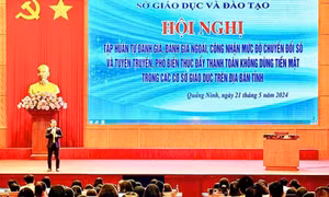 Ngân hàng TMCP Nam Á chi nhánh Quảng Ninh thúc đẩy thanh toán không dùng tiền mặt trong các cơ sở giáo dục