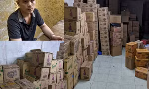 Phá đường dây làm nước giặt, nước rửa bát giả, thu lời bất chính hàng chục tỉ đồng