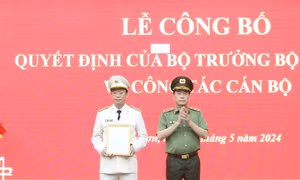 Điều động, bổ nhiệm Phó Cục trưởng giữ chức Giám đốc Công an tỉnh