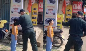 Sĩ quan cảnh sát cơ động nói lý do tặng còi chỉ huy diễu binh cho bé gái