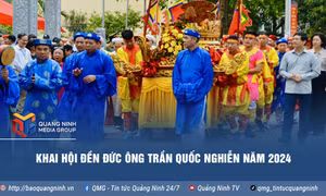 Khai hội Đền Đức Ông Trần Quốc Nghiễn năm 2024