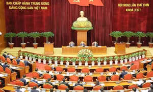 Ngày làm việc thứ nhất Hội nghị Trung ương 9 khóa XIII