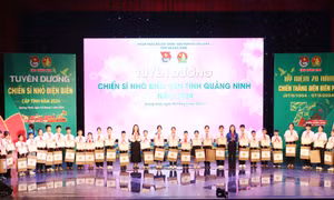 Tuyên dương 100 “Chiến sĩ nhỏ Điện Biên” cấp tỉnh 