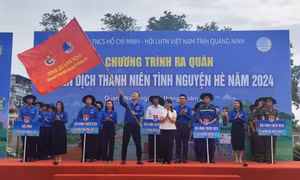 Ra quân Chiến dịch Thanh niên tình nguyện hè 2024