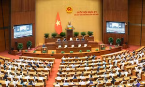 Quốc hội miễn nhiệm chức vụ Chủ tịch Quốc hội nhiệm kỳ 2021-2026 đối với ông Vương Đình Huệ