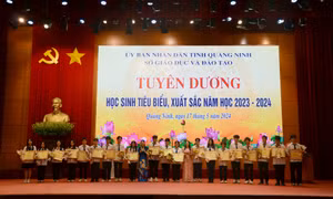 Tuyên dương 212 học sinh tiêu biểu, xuất sắc năm học 2023-2024 
