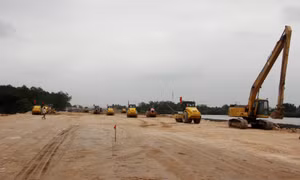 Tháo gỡ khó khăn cho nguồn vật liệu san lấp