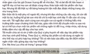 Trường Quốc tế TP Hồ Chí Minh phải thu hồi sách có nội dung nhạy cảm