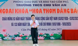 Liên đội trưởng tài năng của THCS Chu Văn An