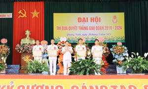 Đại hội Thi đua quyết thắng Lữ đoàn 147 giai đoạn 2019 - 2024 