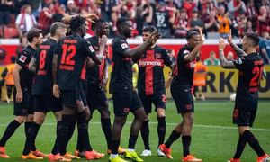 Leverkusen vô địch Bundesliga với thành tích bất bại