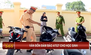 Vân Đồn đảm bảo an toàn giao thông cho học sinh