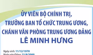 UV Bộ Chính trị, Trưởng Ban Tổ chức TW, Chánh Văn phòng TW Đảng Lê Minh Hưng