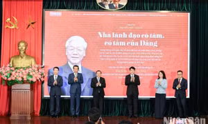 Khai trương Trang thông tin đặc biệt 'Tổng Bí thư Nguyễn Phú Trọng - Nhà lãnh đạo có tâm, có tầm của Đảng'