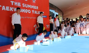Tổ chức sân chơi tìm kiếm tài năng - Summer Taekwondo Talent