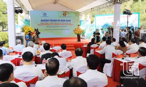 Khánh thành Công trình tu bổ, tôn tạo Di tích Trường dạy làm báo Huỳnh Thúc Kháng
