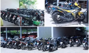 Triệt xóa đường dây trộm cắp xe máy xuyên biên giới