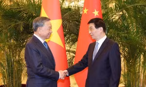 Tổng Bí thư, Chủ tịch nước Tô Lâm hội kiến Chủ tịch Chính hiệp toàn quốc Vương Hộ Ninh