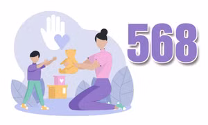 568 - là số trẻ mồ côi đã và đang được Hội phụ nữ các cấp trong tỉnh nhận đỡ đầu, chăm sóc