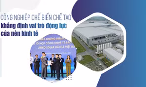 Công nghiệp chế biến chế tạo khẳng định vai trò động lực của nền kinh tế