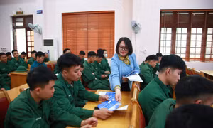 Xây dựng đề án hỗ trợ việc làm cho quân nhân hoàn thành nghĩa vụ quân sự 