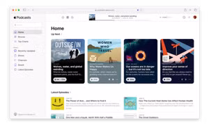 Apple Podcasts chính thức ra mắt phiên bản web