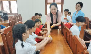 Quan tâm, chăm lo cho đối tượng bảo trợ xã hội
