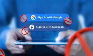 Đừng đăng nhập bằng tài khoản Google, Facebook