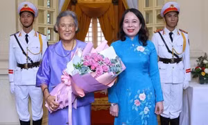 Phó Chủ tịch nước Võ Thị Ánh Xuân tiếp Công chúa Thái Lan Maha Chakri Sirindhorn