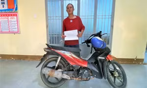 Long An: Lực lượng an ninh cơ sở bắt gọn kẻ trộm xe máy