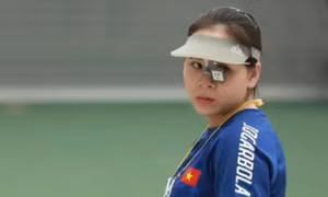 Bắn 30 viên chớp nhoáng được 27 điểm 10, Trịnh Thu Vinh vào chung kết Olympic