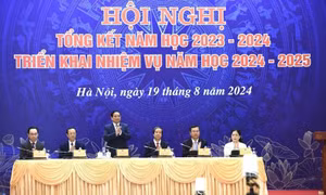 Thủ tướng Phạm Minh Chính dự Hội nghị Tổng kết năm học 2023-2024, triển khai nhiệm vụ năm học 2024-2025