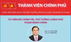 Các thành viên Chính phủ Việt Nam nhiệm kỳ 2021-2026