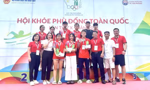 Giành 7 huy chương môn bơi tại HKPĐ toàn quốc, đoàn Quảng Ninh giành vị trí cao