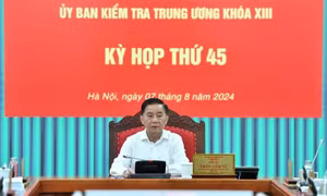 Ủy ban Kiểm tra Trung ương đề nghị xem xét thi hành kỷ luật một số tổ chức Đảng và đảng viên vi phạm
