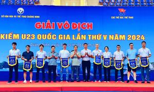 Khai mạc Giải vô địch Đấu kiếm U23 quốc gia 2024 tại Quảng Ninh