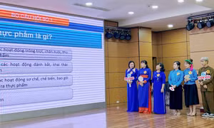 Hội thi Phụ nữ Quảng Ninh với an toàn thực phẩm năm 2024