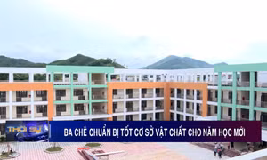 Ba Chẽ chuẩn bị tốt cơ sở vật chất cho năm học mới