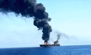 Houthi tấn công tàu chở dầu trên Biển Đỏ