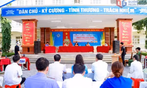 Phiên tòa giả định giáo dục pháp luật về an toàn giao thông cho đoàn viên, thanh niên