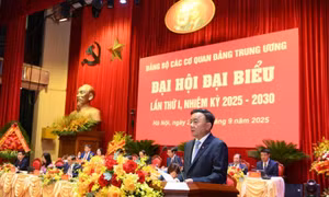 Bế mạc Đại hội đại biểu Đảng bộ các cơ quan Đảng Trung ương lần thứ nhất