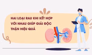 Hai loại rau khi kết hợp với nhau giúp giải độc thận hiệu quả