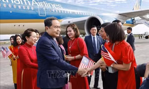 Chủ tịch Quốc hội Trần Thanh Mẫn bắt đầu tham dự Đại hội đồng AIPA-46 và thăm chính thức Malaysia