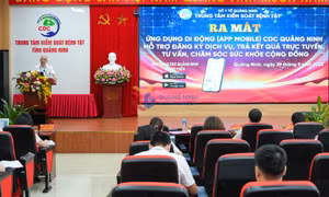 Ra mắt App Mobile CDC Quảng Ninh hỗ trợ, chăm sóc sức khỏe thông minh