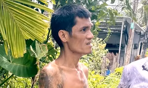 Phục nguyên đêm bắt người mới cai nghiện xong cầm dao chém cả cảnh sát