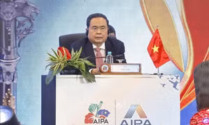 Chủ tịch Quốc hội Trần Thanh Mẫn phát biểu tại Phiên toàn thể thứ nhất Đại hội đồng AIPA-46