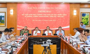 Tiếp tục quyết liệt chống tham nhũng, lãng phí, tiêu cực, chú trọng phòng ngừa từ sớm, từ xa
